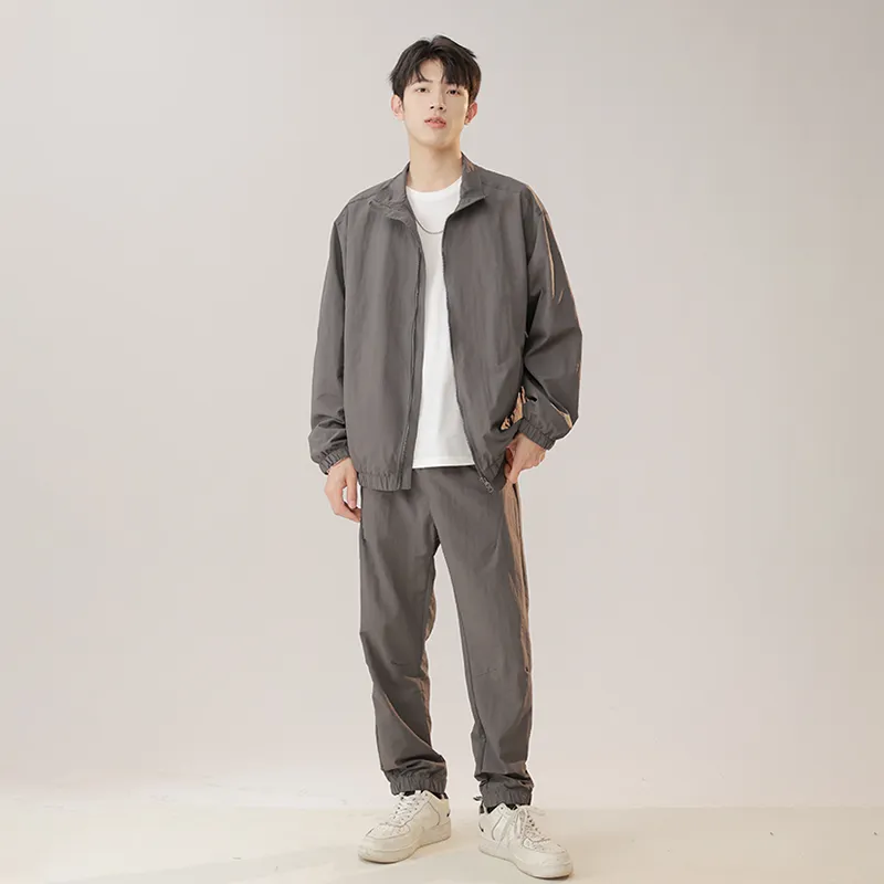 GOOSELIAR Coat, Shorts, Pants Three Piece Set Unisex-107