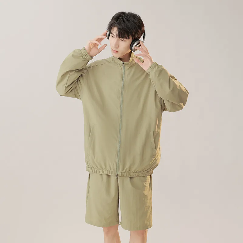 GOOSELIAR Coat, Shorts, Pants Three Piece Set Unisex-64