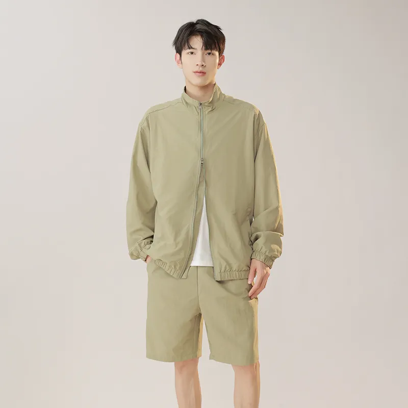 GOOSELIAR Coat, Shorts, Pants Three Piece Set Unisex-61