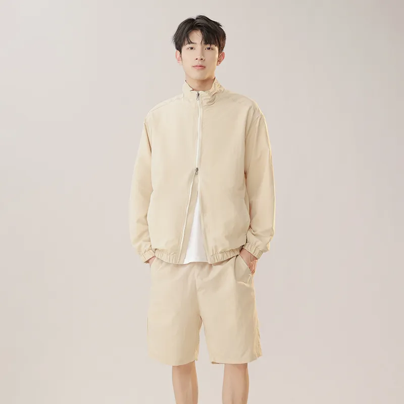 GOOSELIAR Coat, Shorts, Pants Three Piece Set Unisex-75