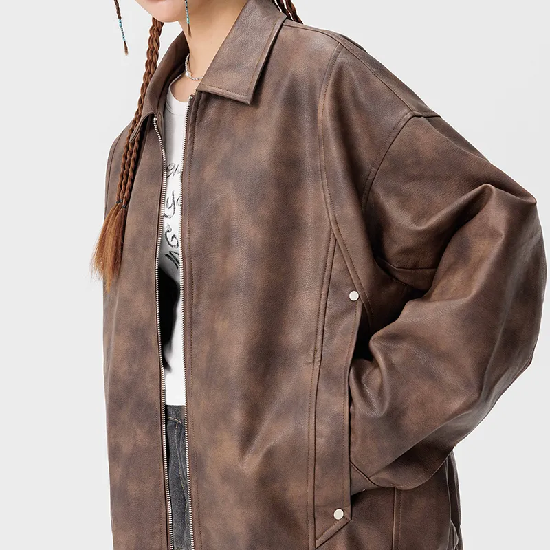 GOOSELIAR Leather Jacket Unisex-8