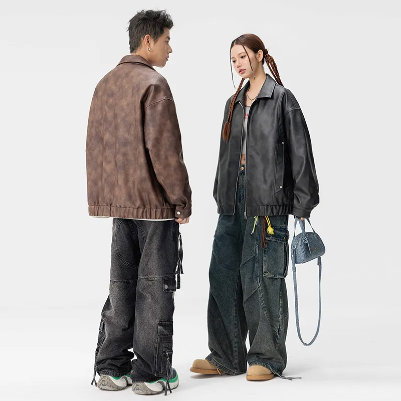 GOOSELIAR Leather Jacket Unisex-14