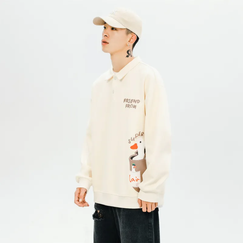 GOOSELIAR Polo Shirts Unisex-7