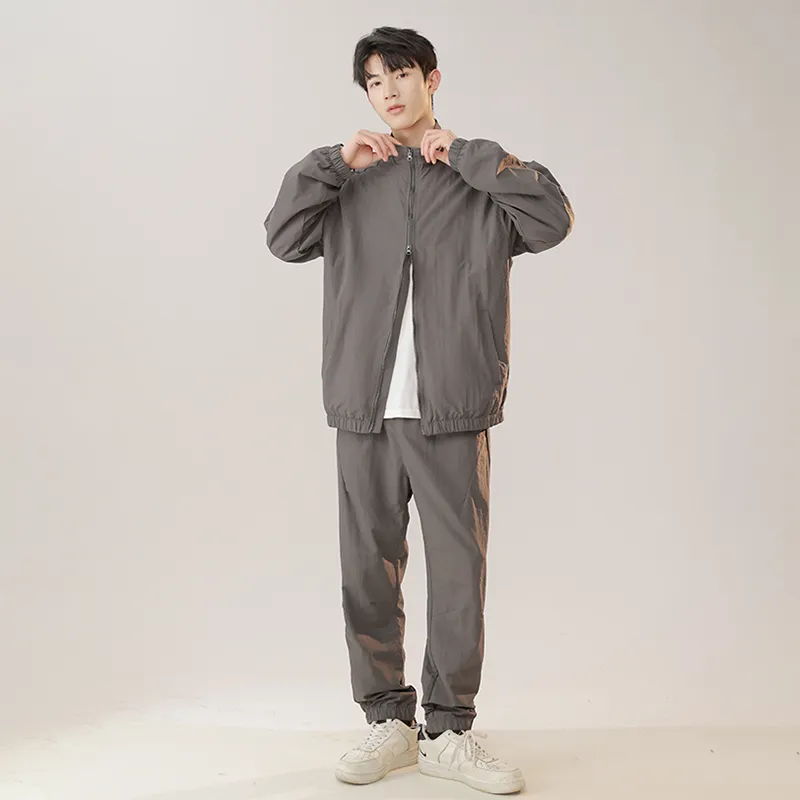 GOOSELIAR Coat, Shorts, Pants Three Piece Set Unisex-104