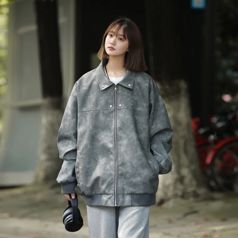 GOOSELIAR Leather Jacket Unisex-2