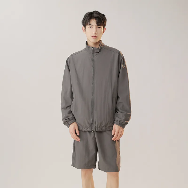 GOOSELIAR Coat, Shorts, Pants Three Piece Set Unisex-44