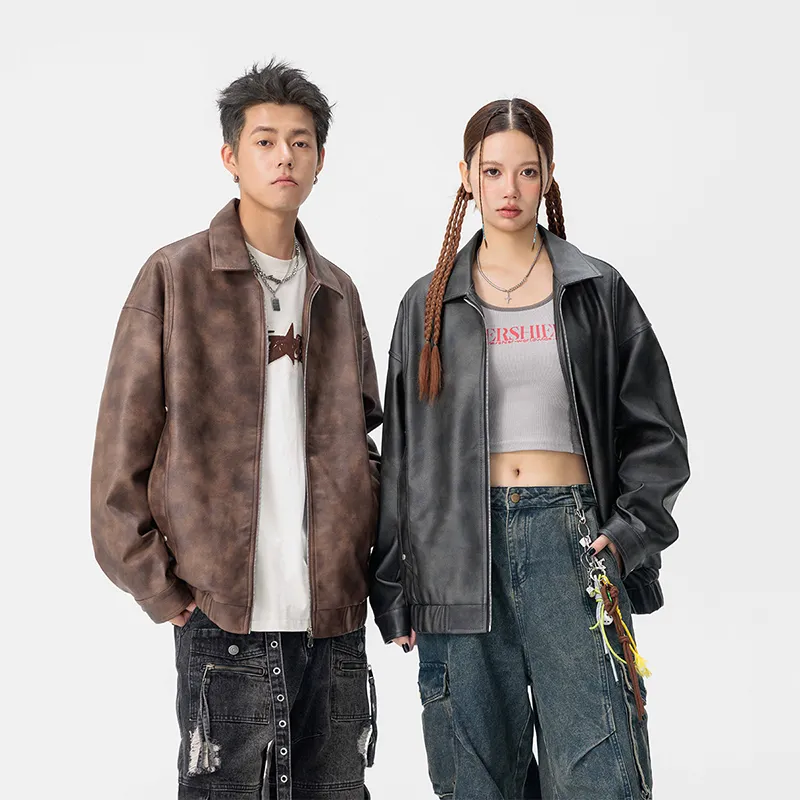 GOOSELIAR Leather Jacket Unisex-13