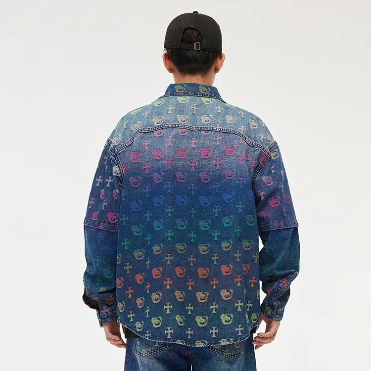 TSMLXLT Shirts Unisex Dark Denim Blue-2