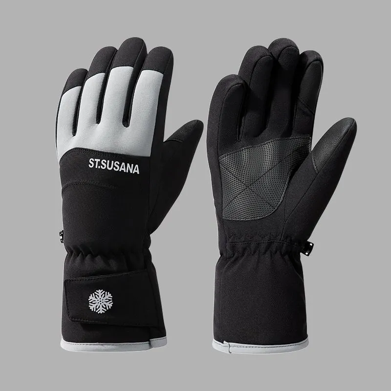 NANJIREN Thickened Ski Gloves Unisex-1
