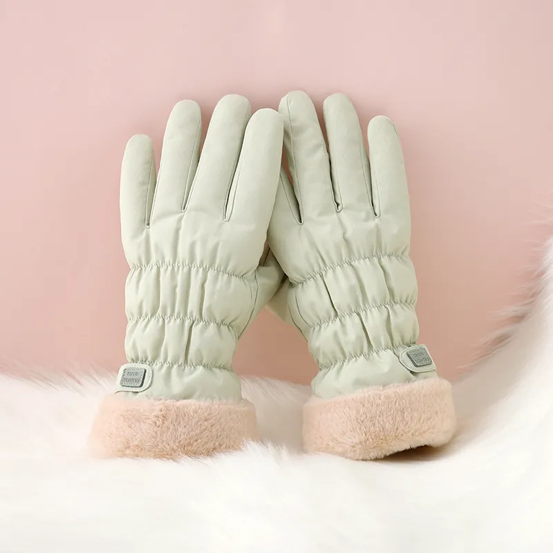 NANJIREN Thickened Warm Gloves Women's-8