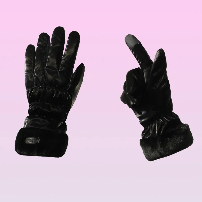 NANJIREN Thickened Warm Gloves Women's-1