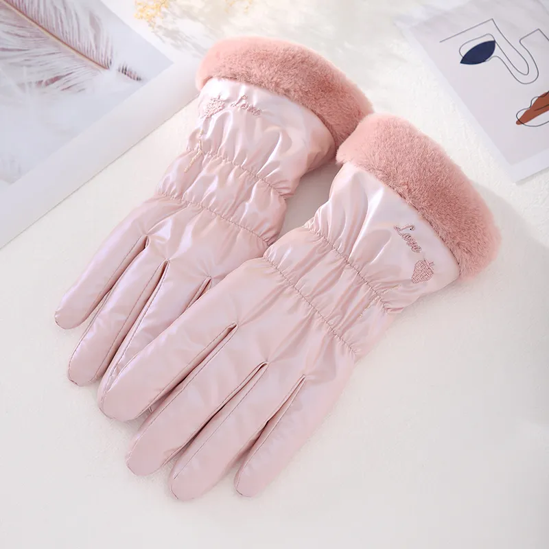 NANJIREN Thickened Warm Gloves Women's-8