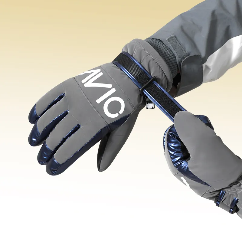 NANJIREN Fleece Lined Sports Gloves Men's-6