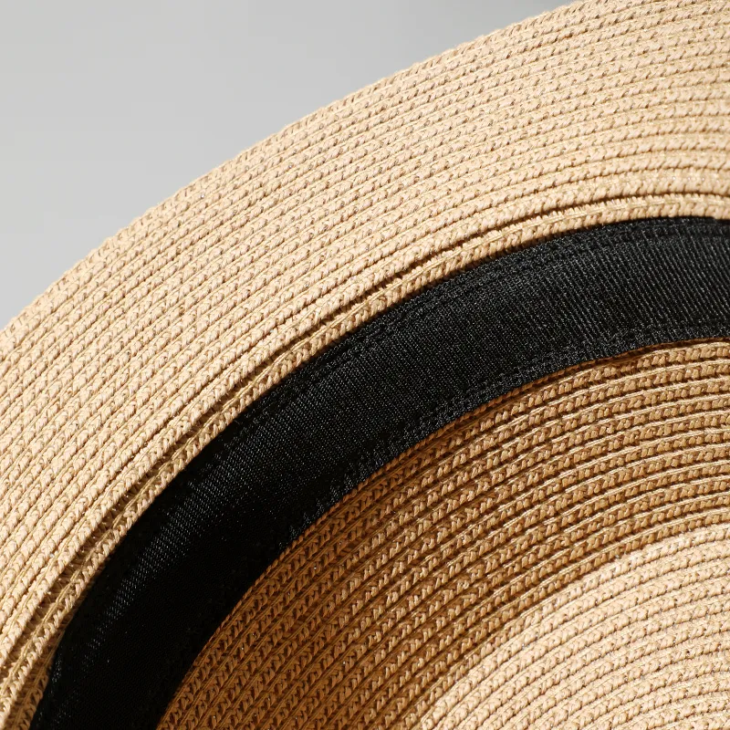 NANJIREN Straw Woven Sun Protection Hats Women's-7