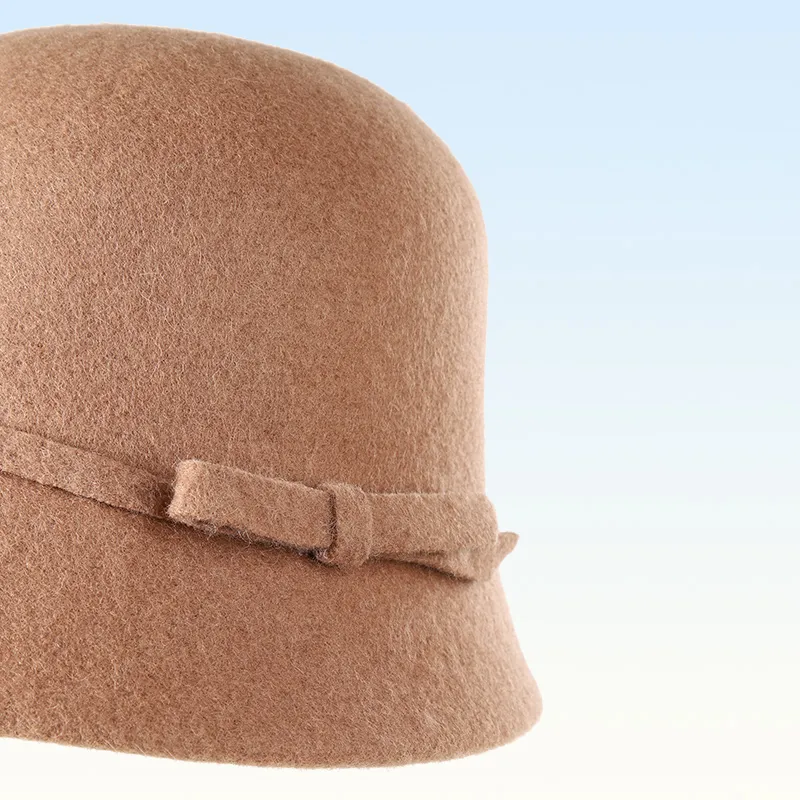 NANJIREN Wool Bucket Hats Women's-6