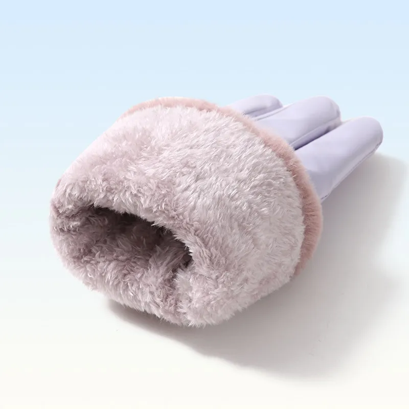 NANJIREN Polyester Warm Gloves Women's-6