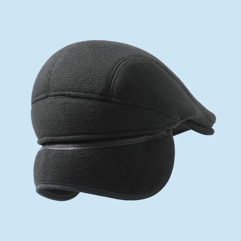 NANJIREN Polyester Berets Men's-4