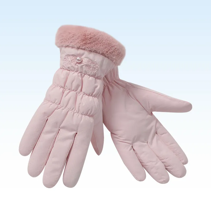 NANJIREN Thickened Warm Gloves Women's-2