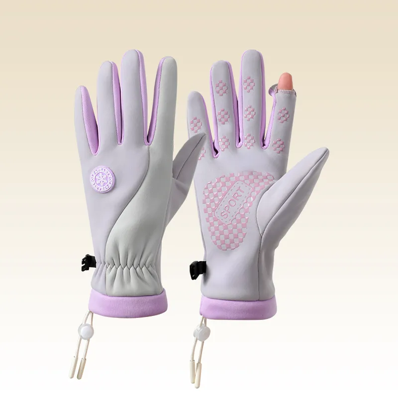 NANJIREN Thickened Warm Gloves Unisex-9