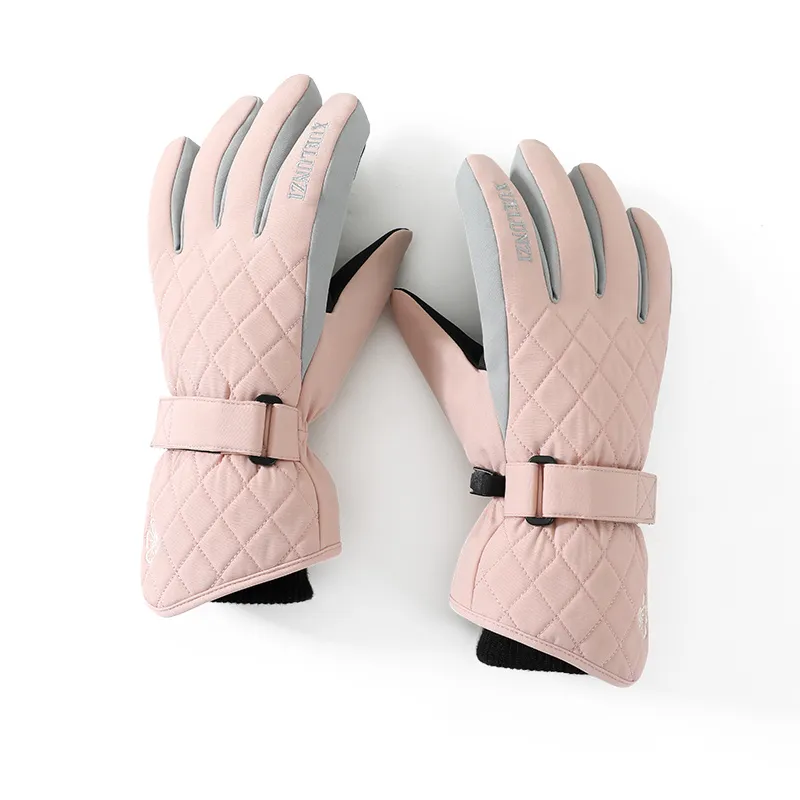NANJIREN Thickened Ski Gloves Women's-3