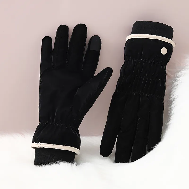NANJIREN Thickened Warm Gloves Women's-3