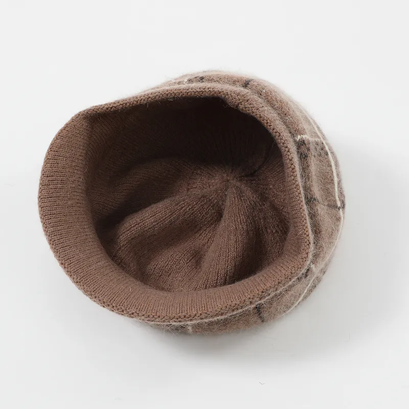 NANJIREN Thickened Berets Women's-5