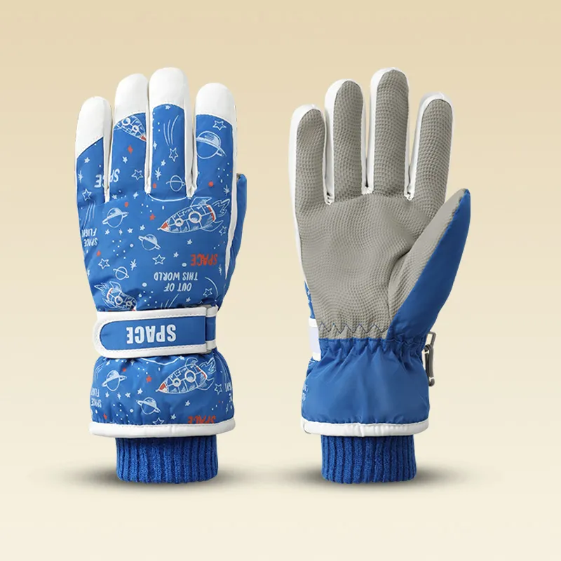 NANJIREN Thickened Warm Gloves Kids'-8