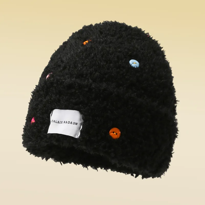 NANJIREN Thickened Beanies Women's-3