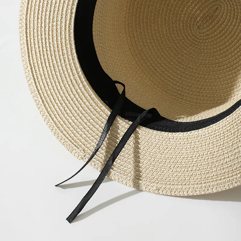 NANJIREN Straw Woven Sun Protection Hats Women's-1