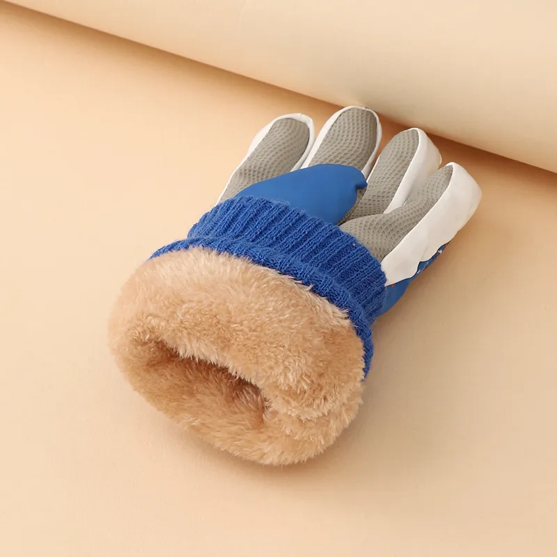NANJIREN Thickened Warm Gloves Kids'-4