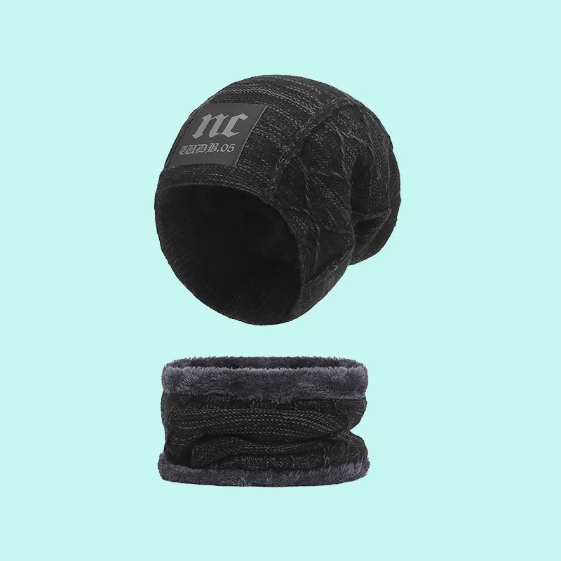 NANJIREN Fleece Lined Beanies Unisex-1