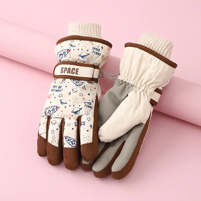 NANJIREN Thickened Warm Gloves Kids'-6