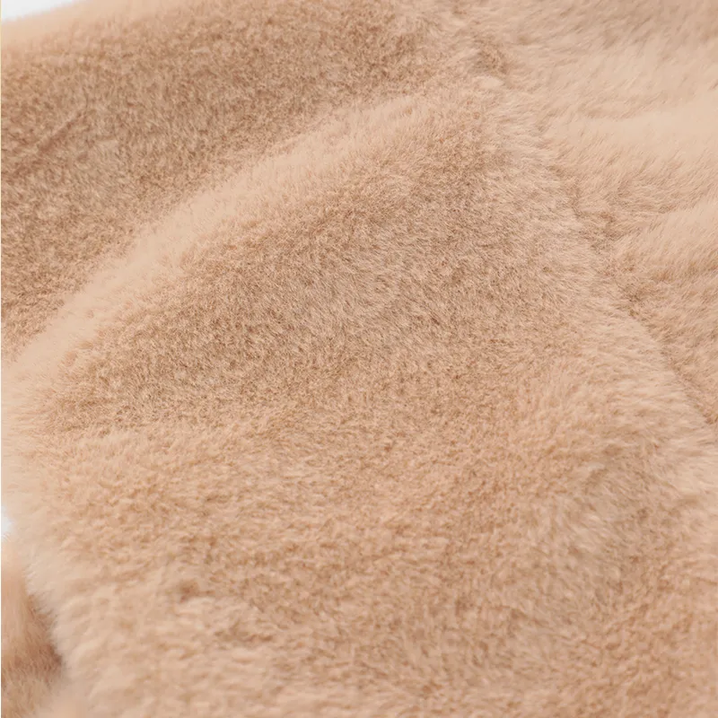 NANJIREN Thickened Hoods & Plush Hats Women's White/Beige-5