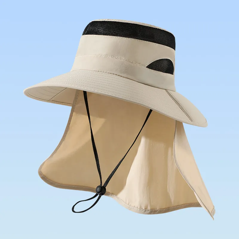 NANJIREN Polyester Sun Protection Hats Men's-1