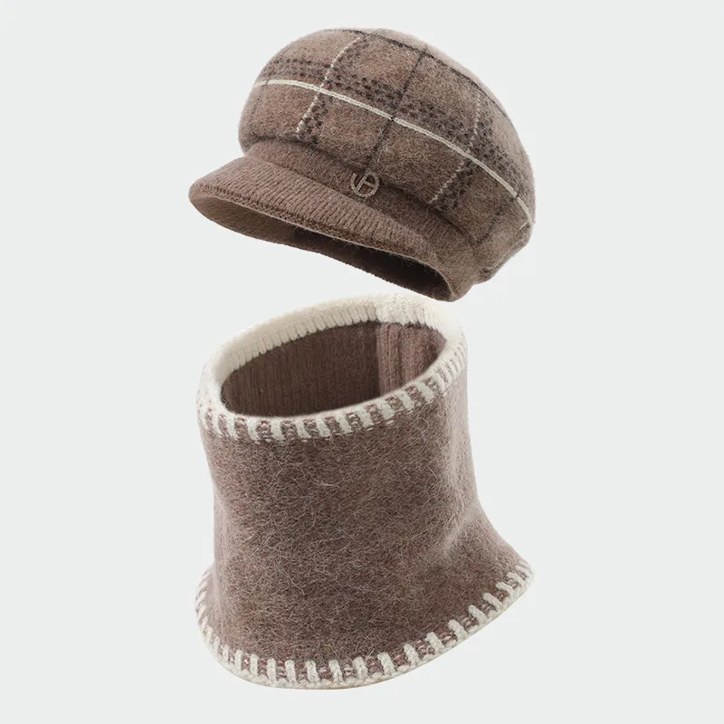 NANJIREN Thickened Berets Women's-12