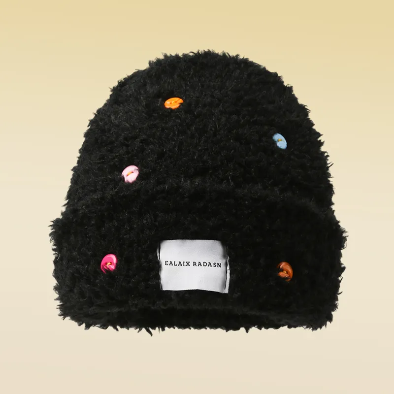 NANJIREN Thickened Beanies Women's-4