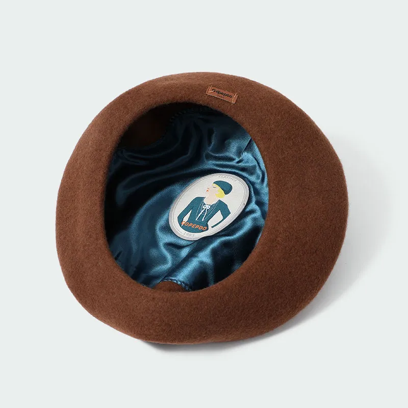 NANJIREN Sheep Wool Berets Women's-6
