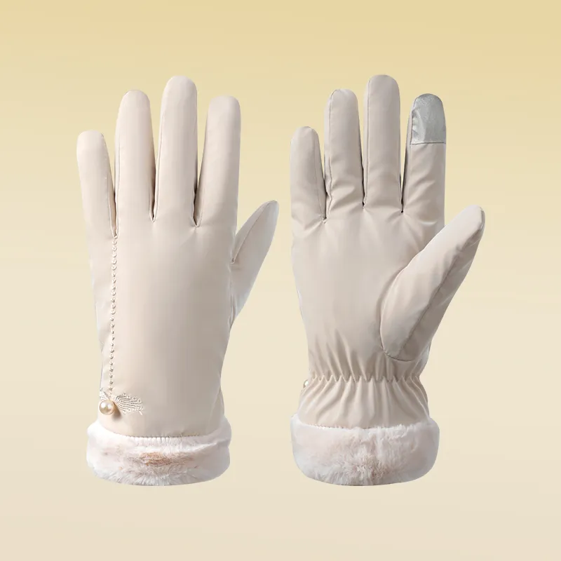 NANJIREN Thickened Warm Gloves Women's-9
