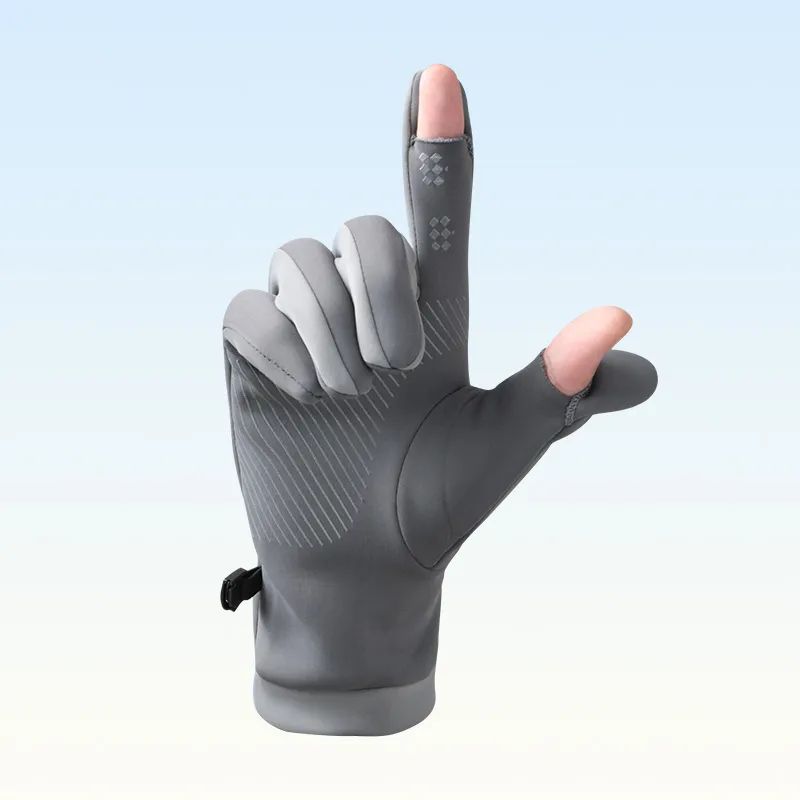 NANJIREN Fleece Lined Warm Gloves Men's-3