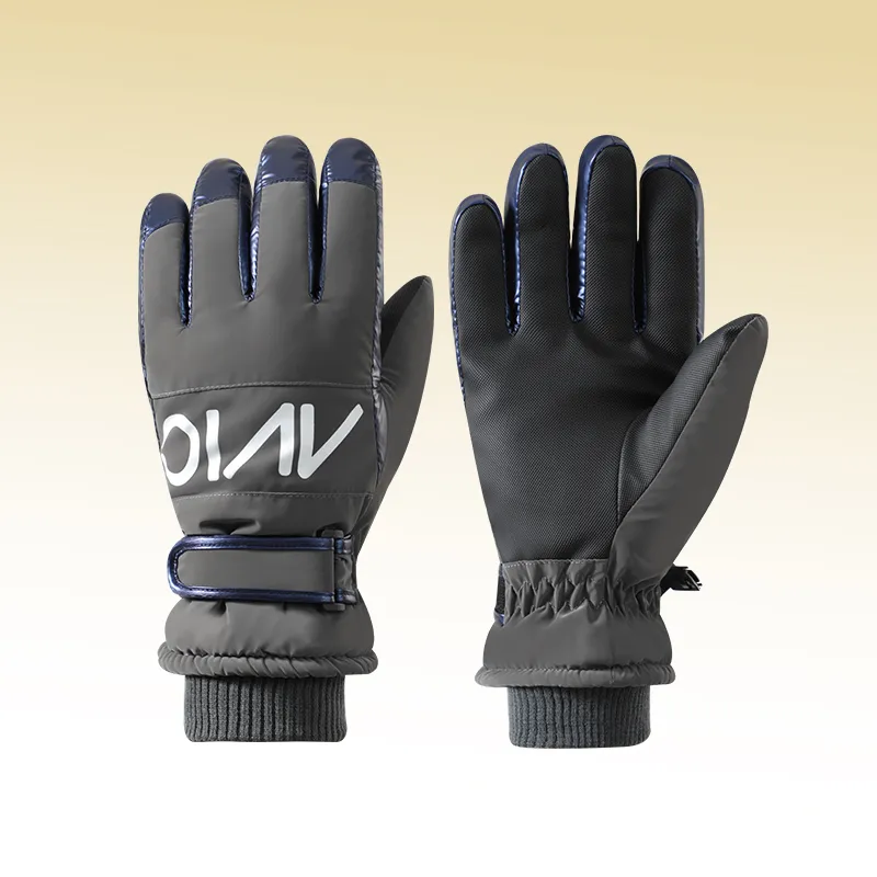 NANJIREN Fleece Lined Sports Gloves Men's-3