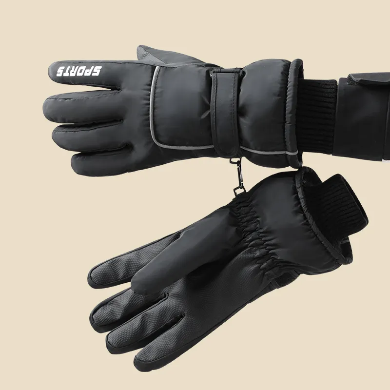 NANJIREN Thickened Ski Gloves Men's-2