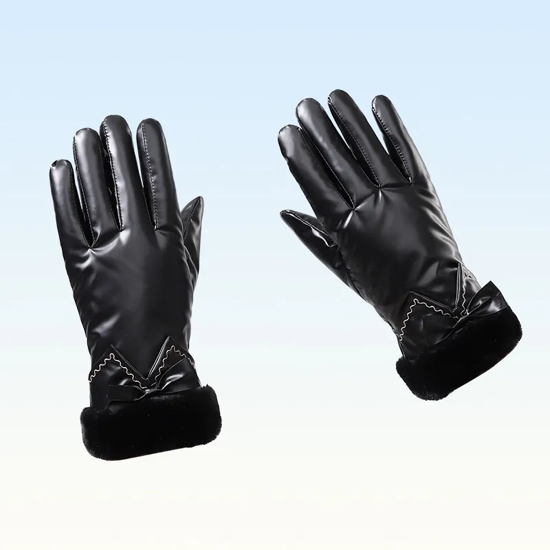 NANJIREN Polyester Warm Gloves Women's-2