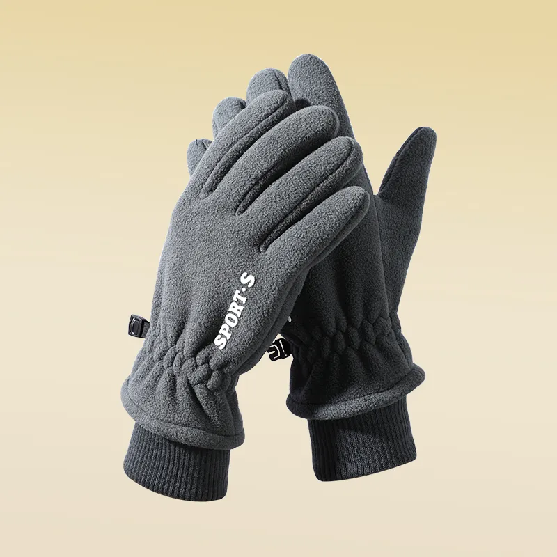 NANJIREN Thickened Warm Gloves Men's-3