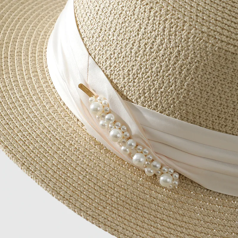 NANJIREN Straw Woven Sun Protection Hats Women's-3