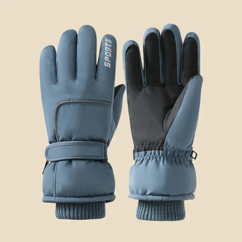 NANJIREN Thickened Ski Gloves Men's-6