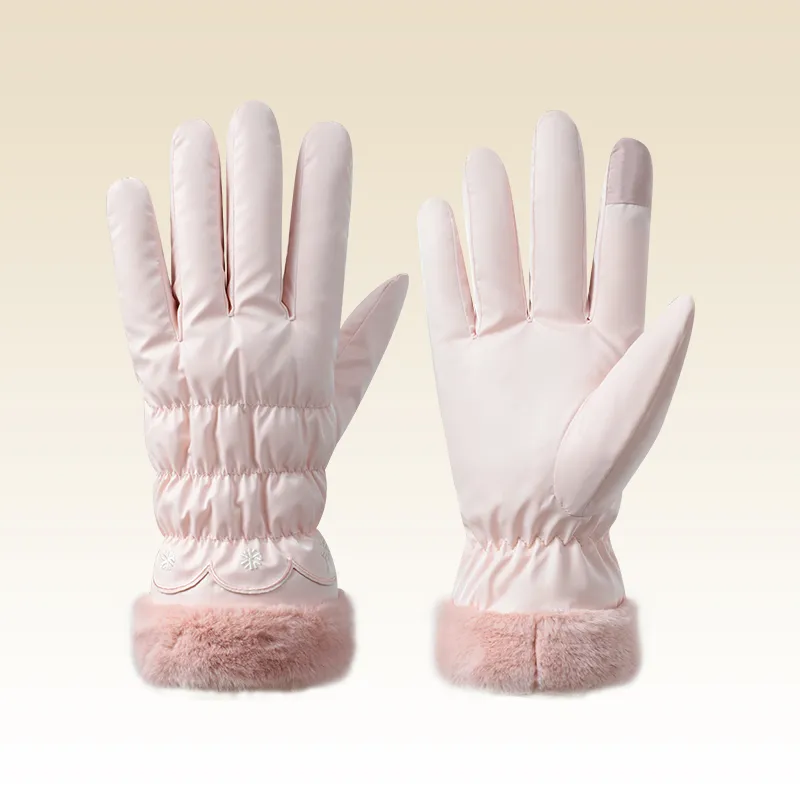 NANJIREN Thickened Gloves Women's-5