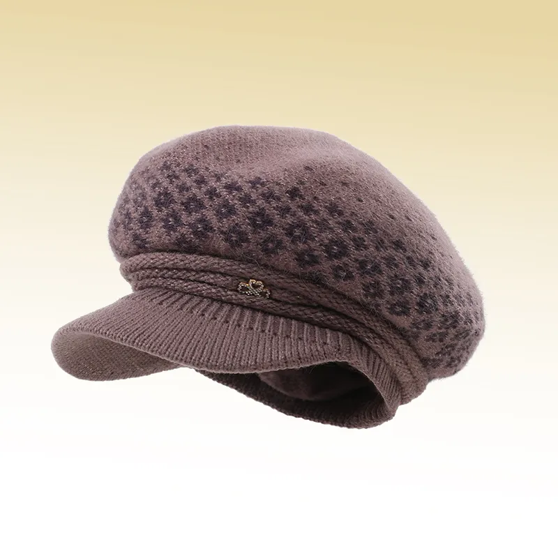 NANJIREN Thickened Beanies Women's-4