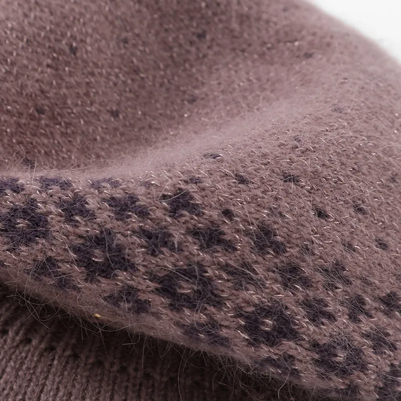 NANJIREN Thickened Beanies Women's-6