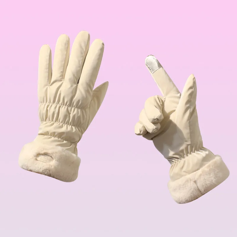 NANJIREN Thickened Warm Gloves Women's-9