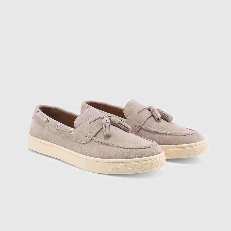 FACECITY Loafers Men's Light Brown-2